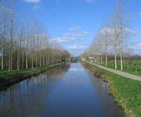 Nantes-Brest Canal in Brittany France