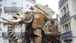 Royal de Luxe Elephant in Nantes Brittany