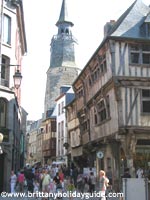Medieval Town of Dinan in Brittnay France